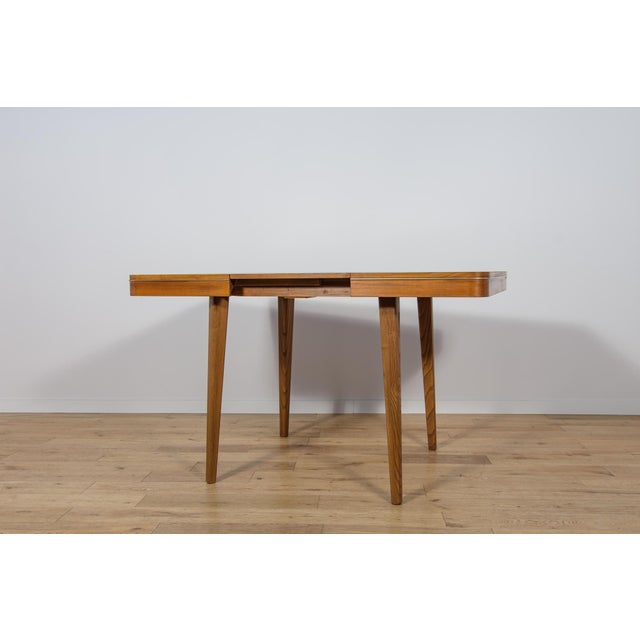 Dining Table by Bohumil Landsman for Jitona, Czechoslovakia, 1960s For Sale - Image 10 of 18