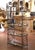 Mid-Century French Wrought Iron Four-Tier Baker's Rack With Brass Accents For Sale - Image 11 of 12