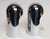 Mid-Century Modern 1960s Italian Modern Space Age Sculptural Chrome "Helmet" Table Lamps - a Pair For Sale - Image 3 of 18