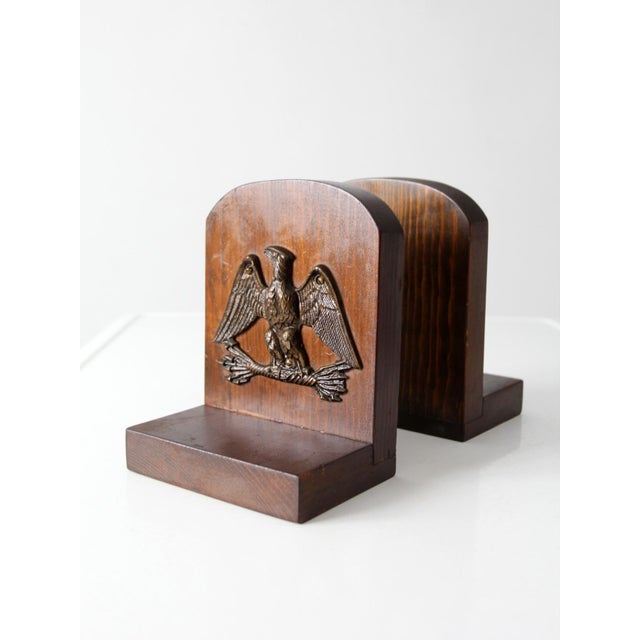 Vintage Eagle Bookends For Sale - Image 12 of 12
