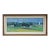 1960 Mid-Century Modern 'Across the Countryside' Vintage Original Landscape Oil Painting, Framed For Sale