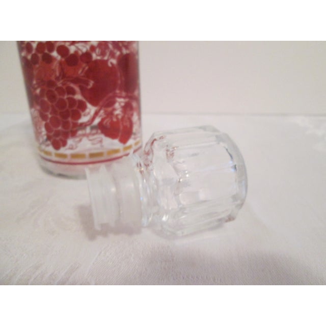 Transparent French Gold-Gilt Liquor Decanter For Sale - Image 8 of 8