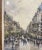 Early 20th Century Early 20th Century Framed Watercolor "Paris Les Boulevards" Signed Frank Will For Sale - Image 5 of 13