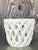Ceramic Vintage Regency Rope Trellis Cache Pot For Sale - Image 7 of 7
