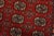Bokhara Rug 4’1” X 6’4” Red Wool Tribal Hand-Knotted Oriental Carpet For Sale - Image 4 of 11
