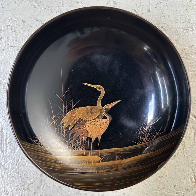 Meiji Era Urushi Maki-E Owan Bowls, 1890s, Set of 5 For Sale - Image 17 of 18