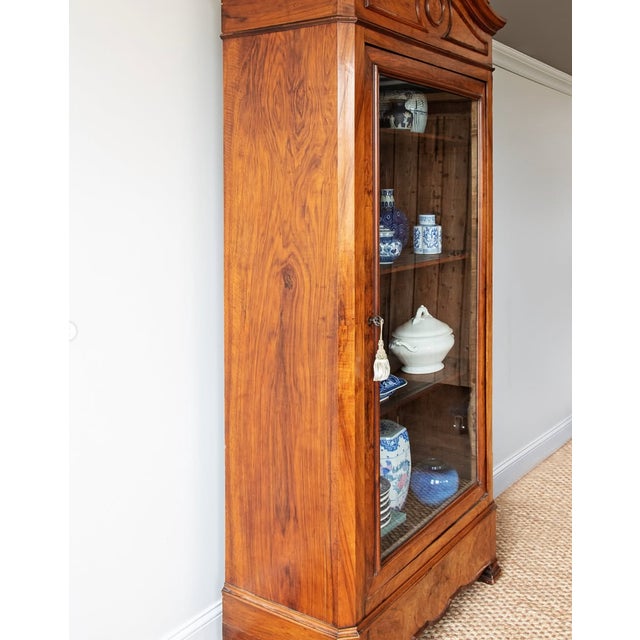 Antique French Bibliotheque Bookcase Ca. 1860s For Sale - Image 4 of 7