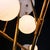 Metal Large Alabaster and Brass Pendant Light, 1960s For Sale - Image 7 of 12