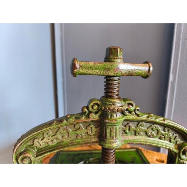 Cast Iron Book Press, Late 19th Century For Sale - Image 18 of 18