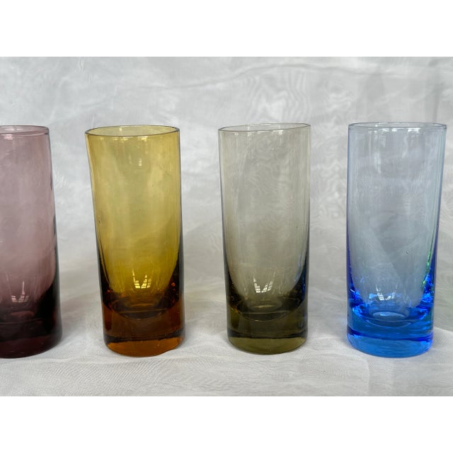 1960s Mid Century Modern Shot Glass Set of 6 For Sale - Image 5 of 12