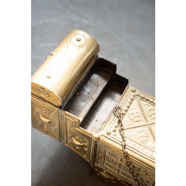 Turkish Shoe Polisher in Brass, 1970s For Sale - Image 15 of 18