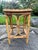 Wood Vintage Wicker Rattan End / Drinks Table Mid 20th Century For Sale - Image 7 of 14