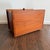 Mid Century Danish Modern Model Dk-7480 by Kai Kristiansen for Vildbjerg Møbelfabrik Teak Side Table & Mobile Bar For Sale - Image 11 of 12