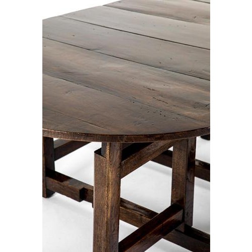 Irish Hunt Table in Oak For Sale - Image 13 of 18