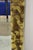 Late 20th Century Late 20th Century Decorative Arts Inc. Faux Tortoise Shell Painted Brown & Gold Modern Wall Mirror For Sale - Image 5 of 12
