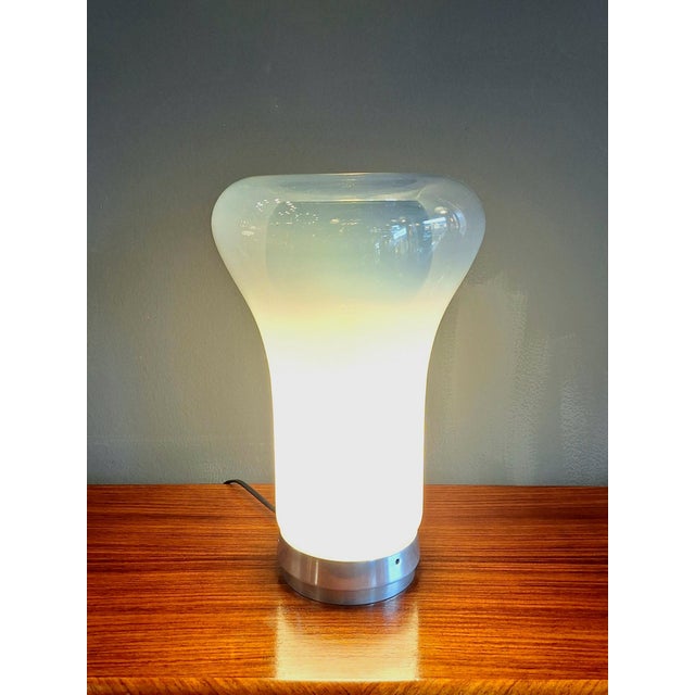 Mid-Century Modern Saffo Table Lamp by Angelo Mangiarotti for Artemide, Italy, 1960s For Sale - Image 3 of 8