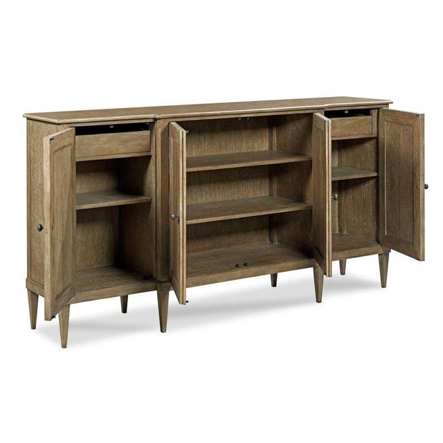 Transitional McKinley Sideboard in Khaki For Sale - Image 3 of 4