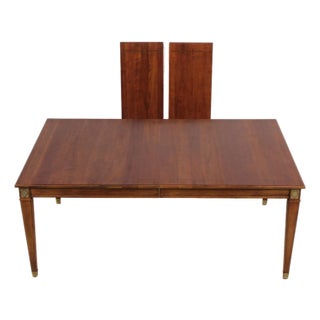Stickley Cherry Regency Style Dining Table For Sale