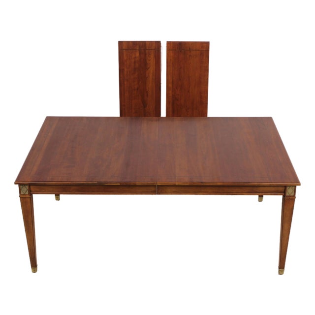 Stickley Cherry Regency Style Dining Table For Sale