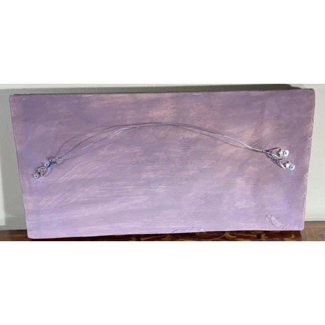 Vintage Persian Ceramic Hunting Scene Wall Hanging Tile Set For Sale - Image 4 of 11