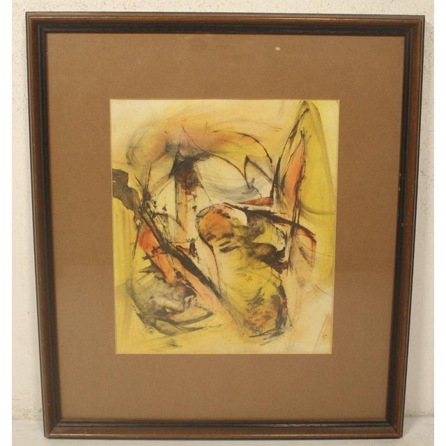 Abstract Expressionism Abstract Expressionism Painting | Signed Nicholas Caputi (1969) For Sale - Image 3 of 8