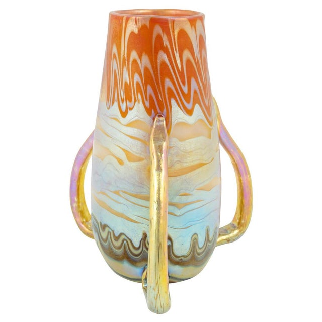 PG 358Glass Vase from Robert Holubetz for Johann Loetz Witwe, 1901 For Sale - Image 6 of 9