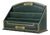 Green and Gold Three-Tier Letter Holder, 1960s For Sale