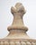19th Century Neoclassical Cast Stone Garden Finial on Pedestal 44 Inch For Sale - Image 5 of 18