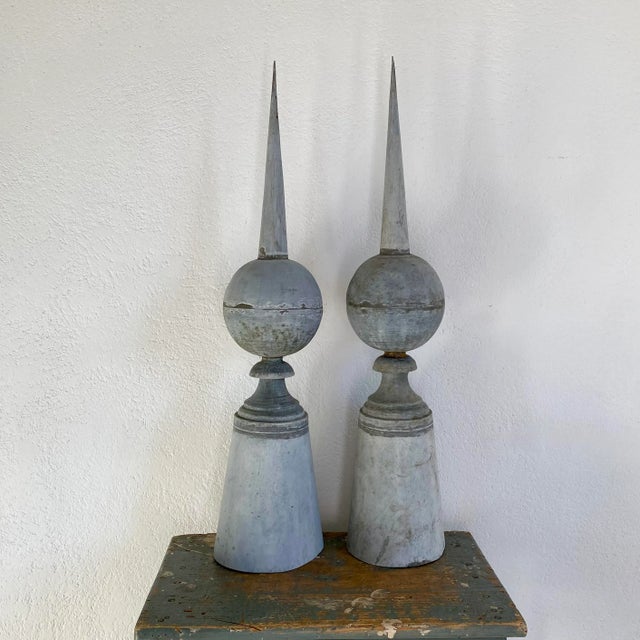 Ridge Spikes, Set of 2 For Sale - Image 3 of 9