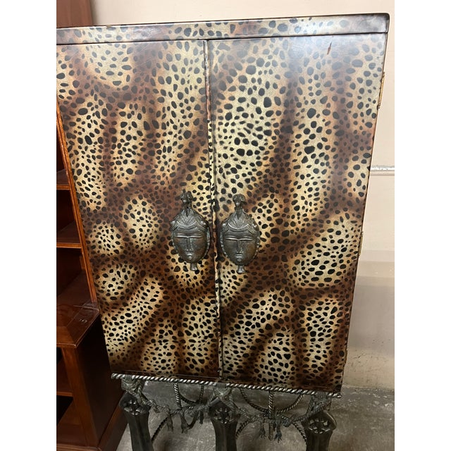 Maitland Smith Dry Bar Cabinet For Sale - Image 10 of 12