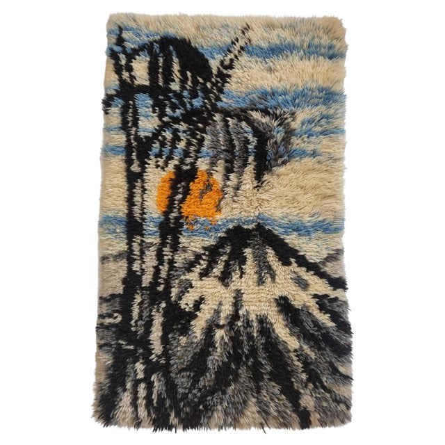 Textile Mid-Century Danish Wool Tapestry, 1960s For Sale - Image 7 of 7