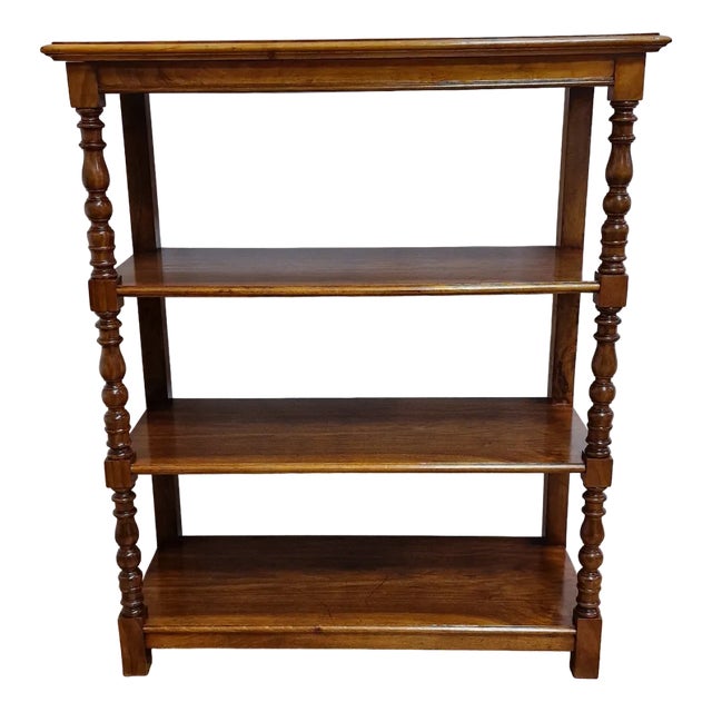 Walnut Wedding Shelf, 1890s For Sale