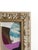 Abstract "Overcast Voyage" 2026 Mini Painting by Jessalin Beutler With Vintage Frame For Sale - Image 3 of 3
