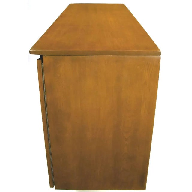 Imperial Furniture of Canada Jan Kuypers Wave Front Birch Sideboard by Imperial of Canada For Sale - Image 4 of 9