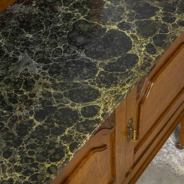 Edwardian Oak Washstand For Sale - Image 4 of 10