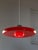 Space Age Saucer Pendant in Red Acrylic Glass from Guzzini, 1960s For Sale - Image 18 of 18
