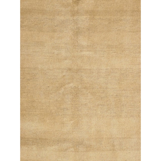 Contemporary Vintage Hand-Knotted Persian Gabbeh Rug 10'3" X 12'2" For Sale - Image 3 of 6