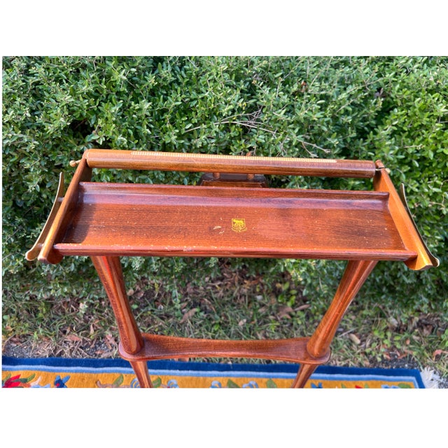 Mid 20th Century Italian Mid-Century Modern Beech Valet Chair by Spqr For Sale - Image 5 of 11