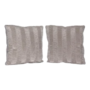 Pair of Kravet Couture Chiffon Pillows