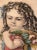 Victorian Antique Currier & Ives Hand Colored Lithograph “Little Daisy” For Sale - Image 3 of 7