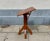 Adjustable music stand - Node-table in teak. Maloof style legs and adjustable pole in solid hand-finished cherry....