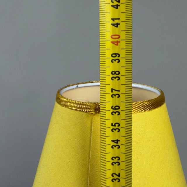 Rococo Style Porcelain Table Lamp with Flower Relief from Bassano, 1970s For Sale - Image 11 of 12