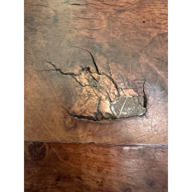 Antique French Oak Farm Table With Breadboards For Sale - Image 15 of 18