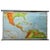 Textile Large Central America Northern South America Wall Chart Poster Rollable Map For Sale - Image 7 of 7
