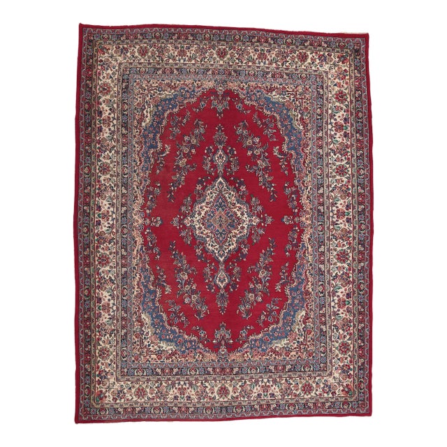 Late 20th Century Vintage Persian Hamadan Rug - 09'02 x 12'02 For Sale