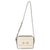 White White Textured Calfskin Small Horsebit 1955 Shoulder Bag For Sale - Image 8 of 9