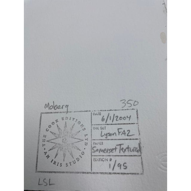 2000 - 2009 2004, Untitled (Storefronts), Abstract Cityscape, Iris Giclee on Somerset Textured Fine Art Paper, Artist Randy Moberg For Sale - Image 5 of 5