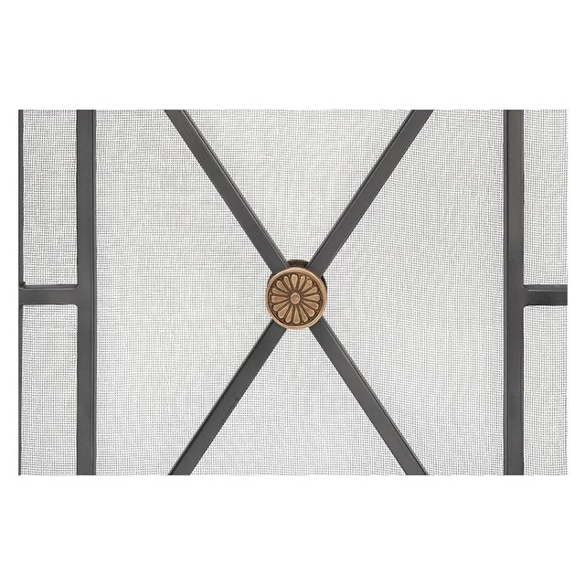 French Style Fireplace Screen For Sale In Raleigh - Image 6 of 8