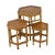 Vintage Bamboo and Rattan Nesting Tables, 1960s, Set of 3 For Sale - Image 16 of 16