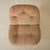 French Geometric Chenille Lounge Chair, 1970s - 2 Available For Sale In Chicago - Image 6 of 11
